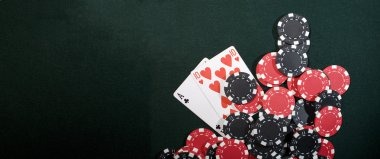 Multi-camera live studio broadcast for Caribbean Stud Poker